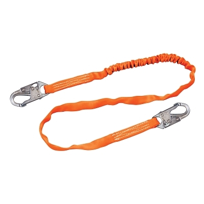 6' TUBULAR WEB SHOCK ABS;ORBING LANYARD